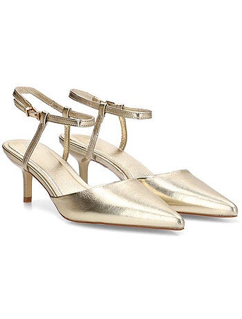 Salon Vestir Mujer Tacón Medio - Luna Collection