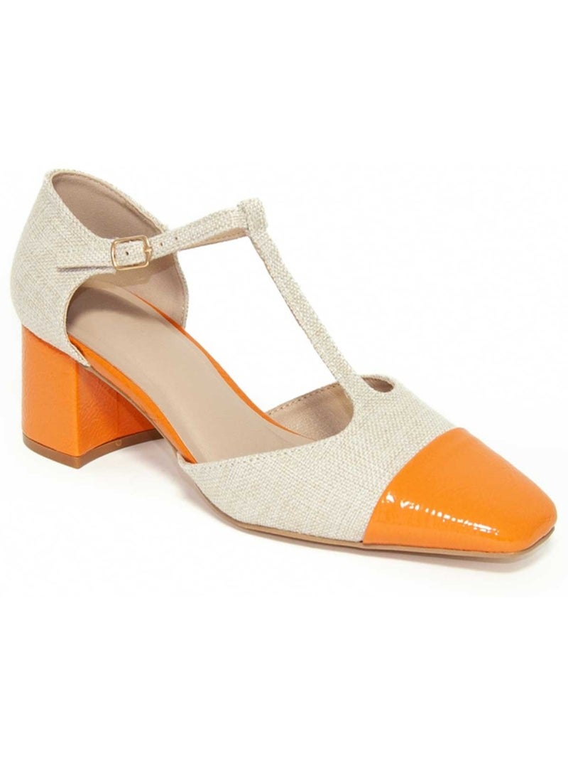 Salon Vestir Sintetico Montevita Naranja - Kiabi