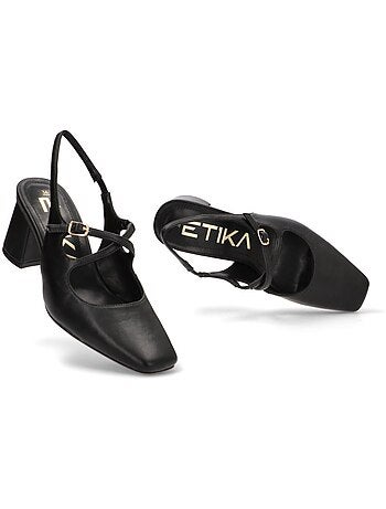 Salon Weekend Mujer Tacón Medio - Etika