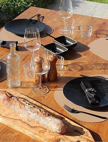 Salvamanteles antideslizante diseño de guijarro