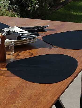 Salvamanteles antideslizante diseño de guijarro