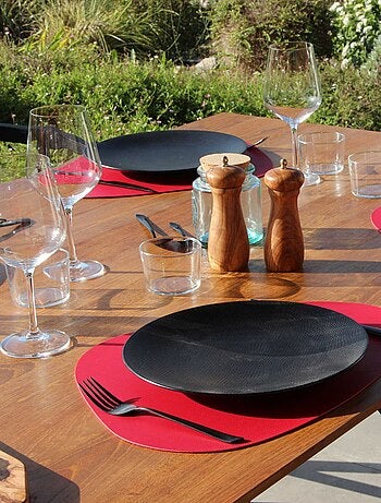 Salvamanteles antideslizante diseño de guijarro