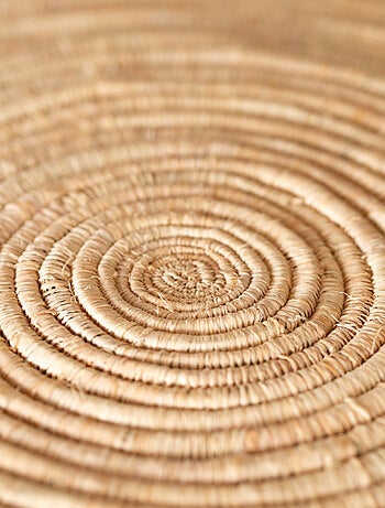 Salvamanteles de fibra de palma