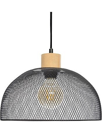 Sam lámpara colgante de metal negro d30cm