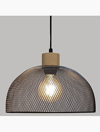 Sam lámpara colgante de metal negro d30cm