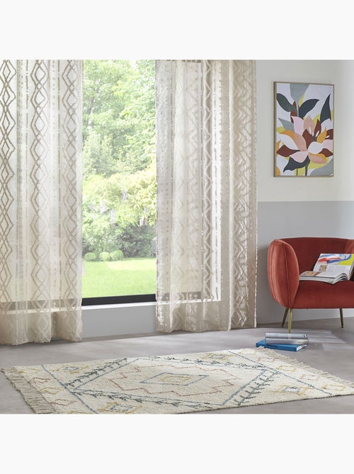 Sama liso beige 140x240cm - Kiabi