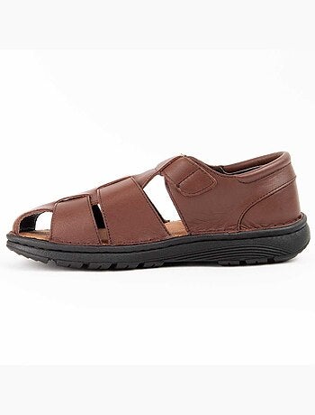 Sandalia Casual Cuero Purapiel
