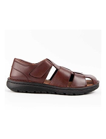 Sandalia Casual Cuero Purapiel