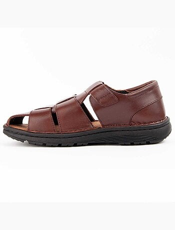 Sandalia Casual Cuero Purapiel