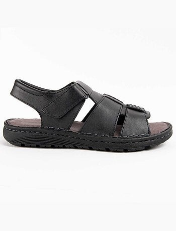 Sandalia Casual Cuero Purapiel