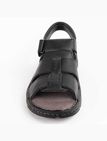 Sandalia Casual Cuero Purapiel