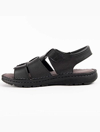 Sandalia Casual Cuero Purapiel