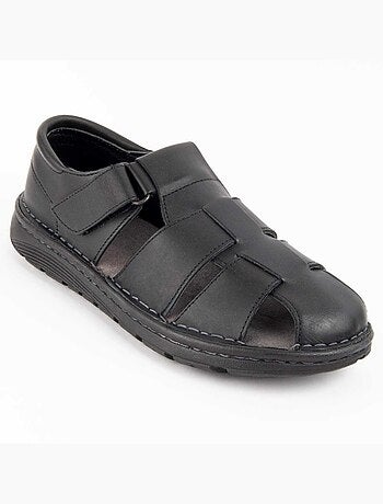 Sandalia Casual Cuero Purapiel