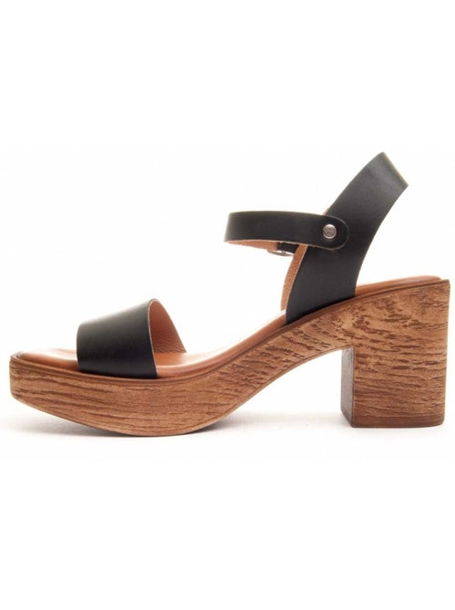 Sandalia Casual Cuero Wikers - Kiabi
