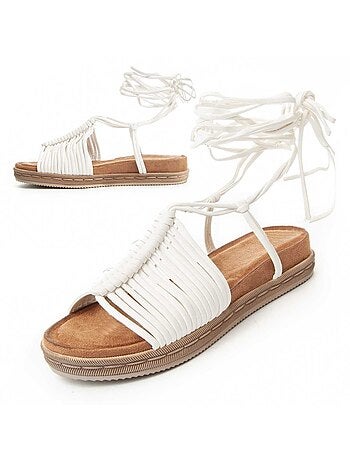 Sandalia Casual Para Mujer. Montevita Strips