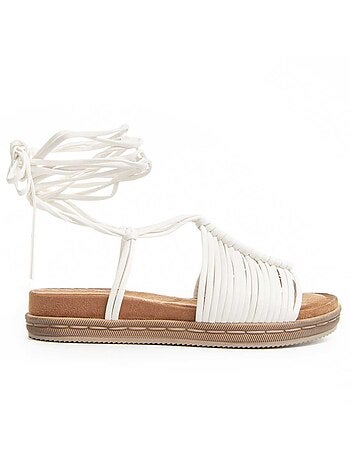 Sandalia Casual Para Mujer. Montevita Strips