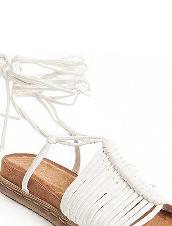 Sandalia Casual Para Mujer. Montevita Strips