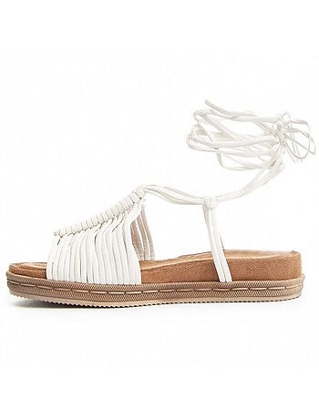 Sandalia Casual Para Mujer. Montevita Strips