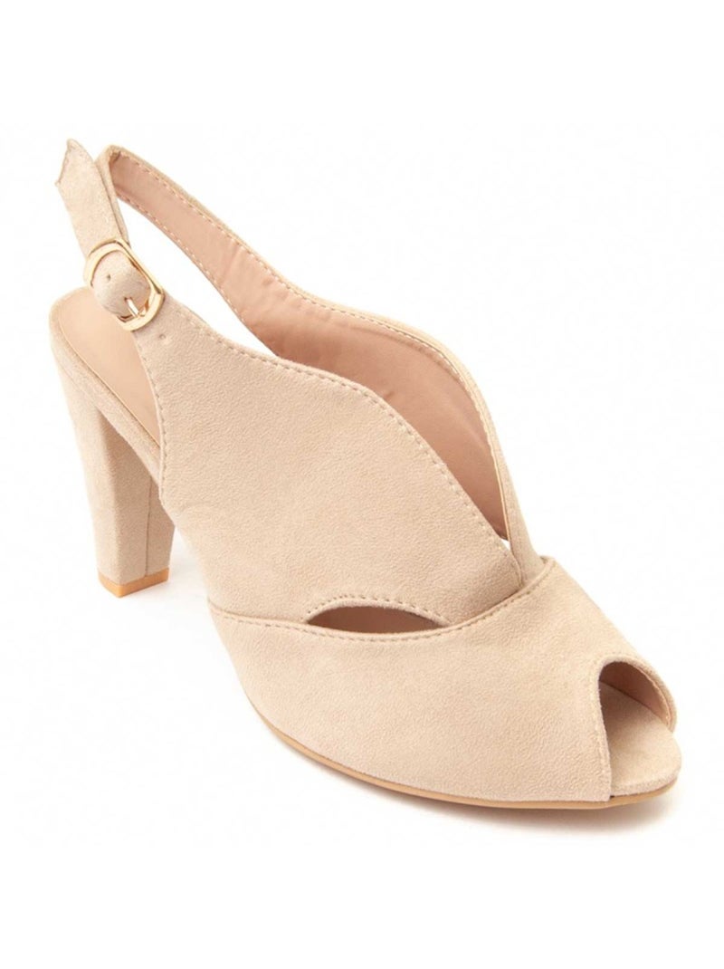 Sandalia casual sintetico montevita Beige - Kiabi