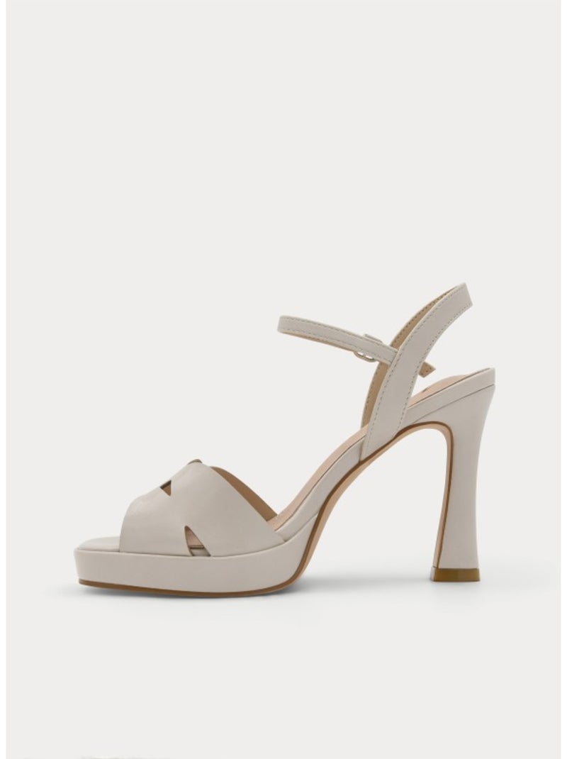 Sandalia Casual Sintetico Montevita Beige - Kiabi