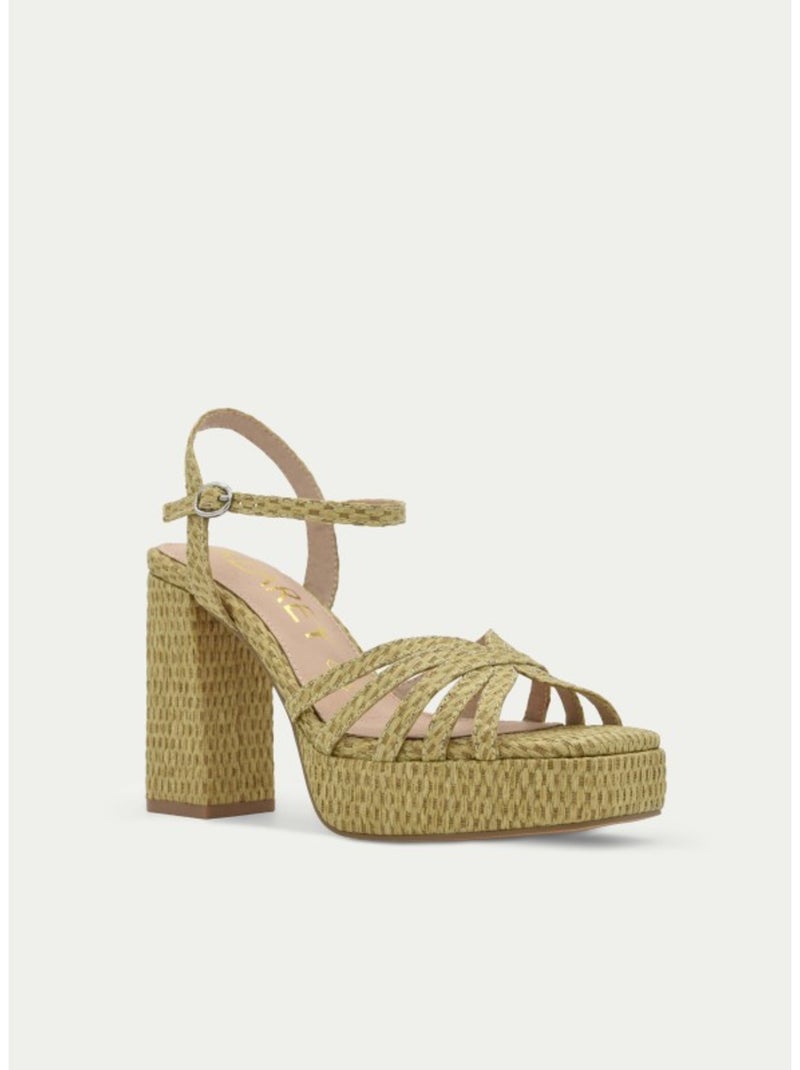 Sandalia Casual Sintetico Montevita Beige - Kiabi