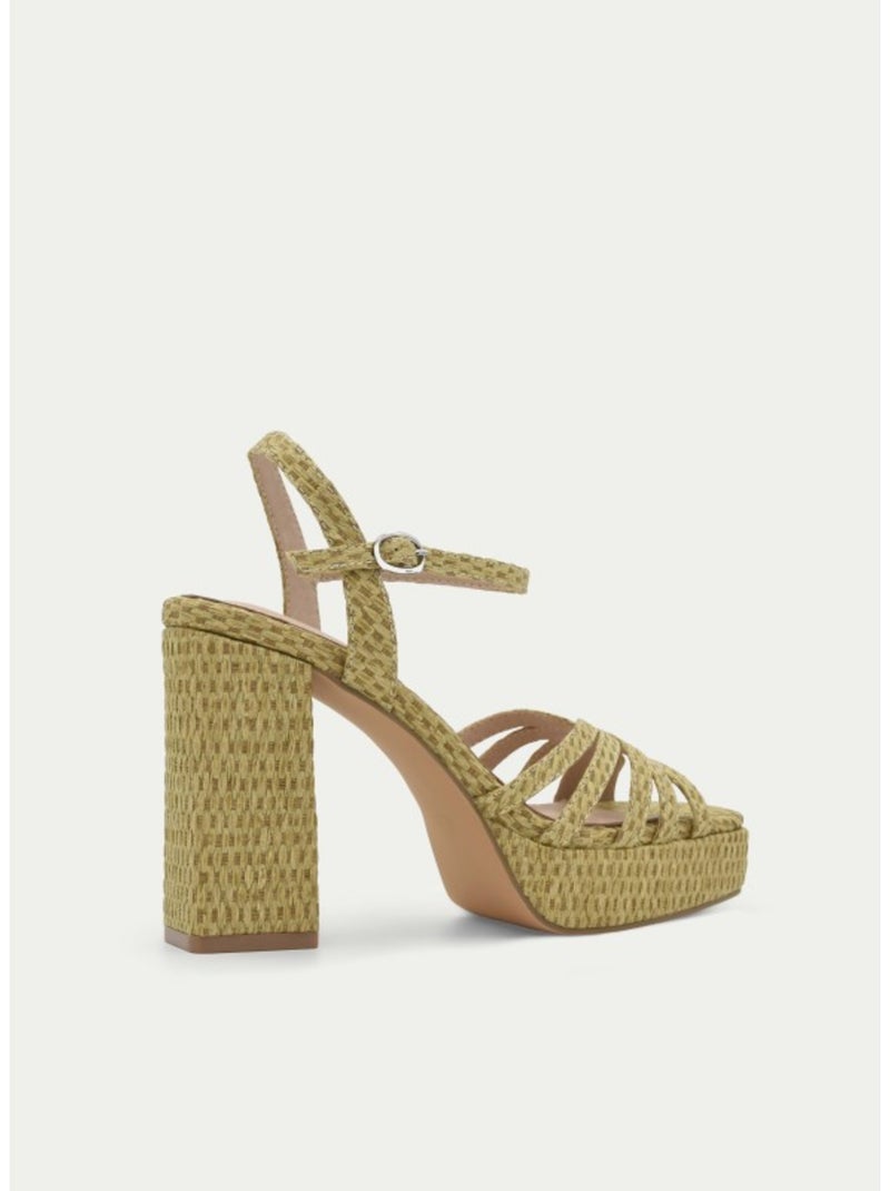 Sandalia Casual Sintetico Montevita Beige - Kiabi