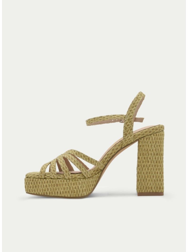 Sandalia Casual Sintetico Montevita Beige - Kiabi