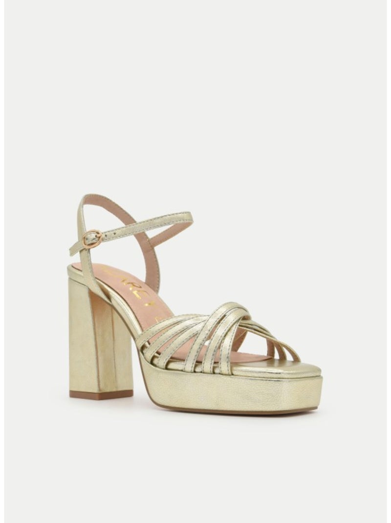 Sandalia Casual Sintetico Montevita Dorado/Oro - Kiabi