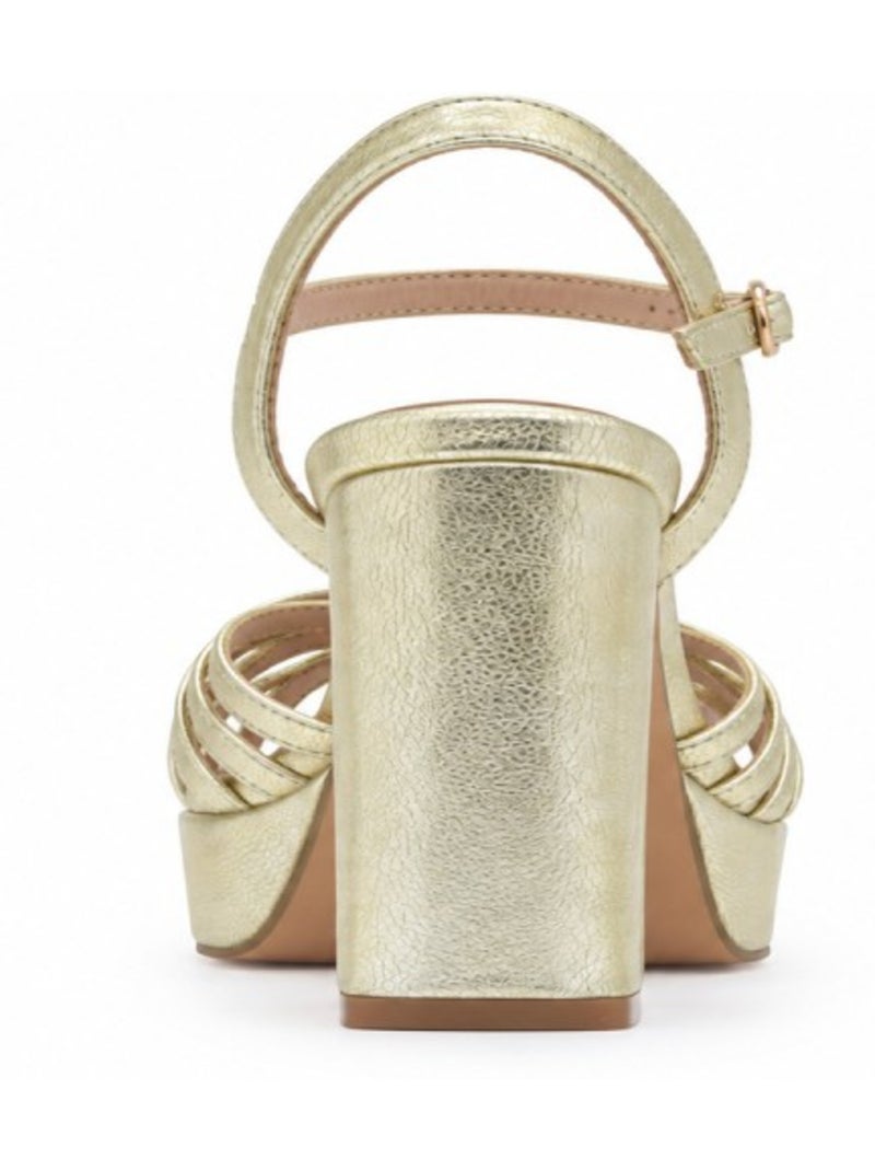 Sandalia casual sintetico montevita Dorado/Oro - Kiabi
