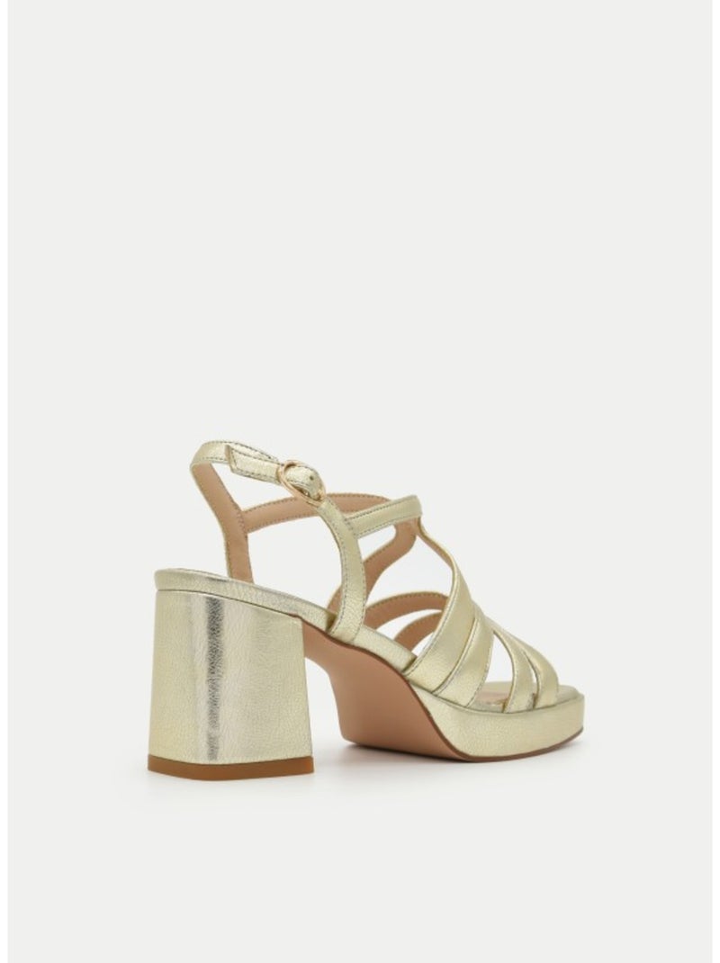 Sandalia Casual Sintetico Montevita Dorado/Oro - Kiabi