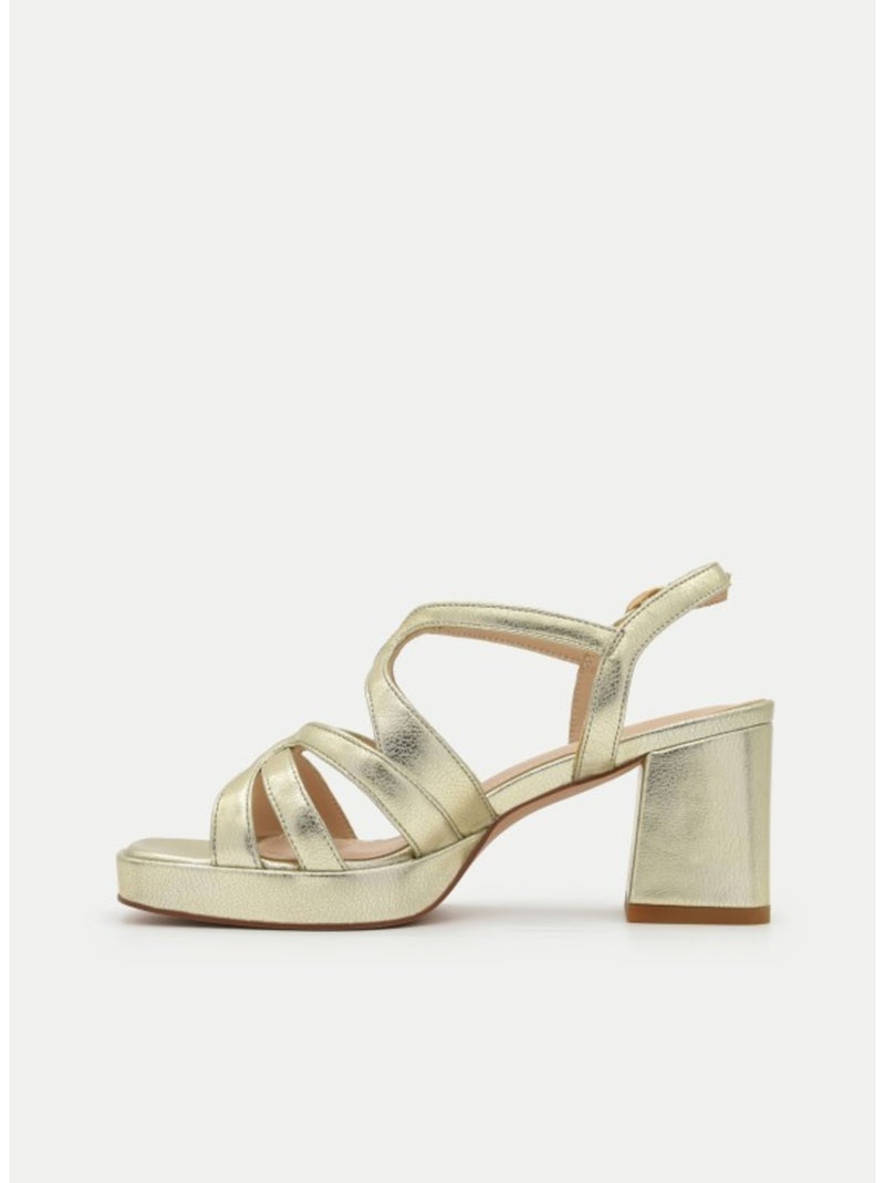 Sandalia Casual Sintetico Montevita Dorado/Oro - Kiabi