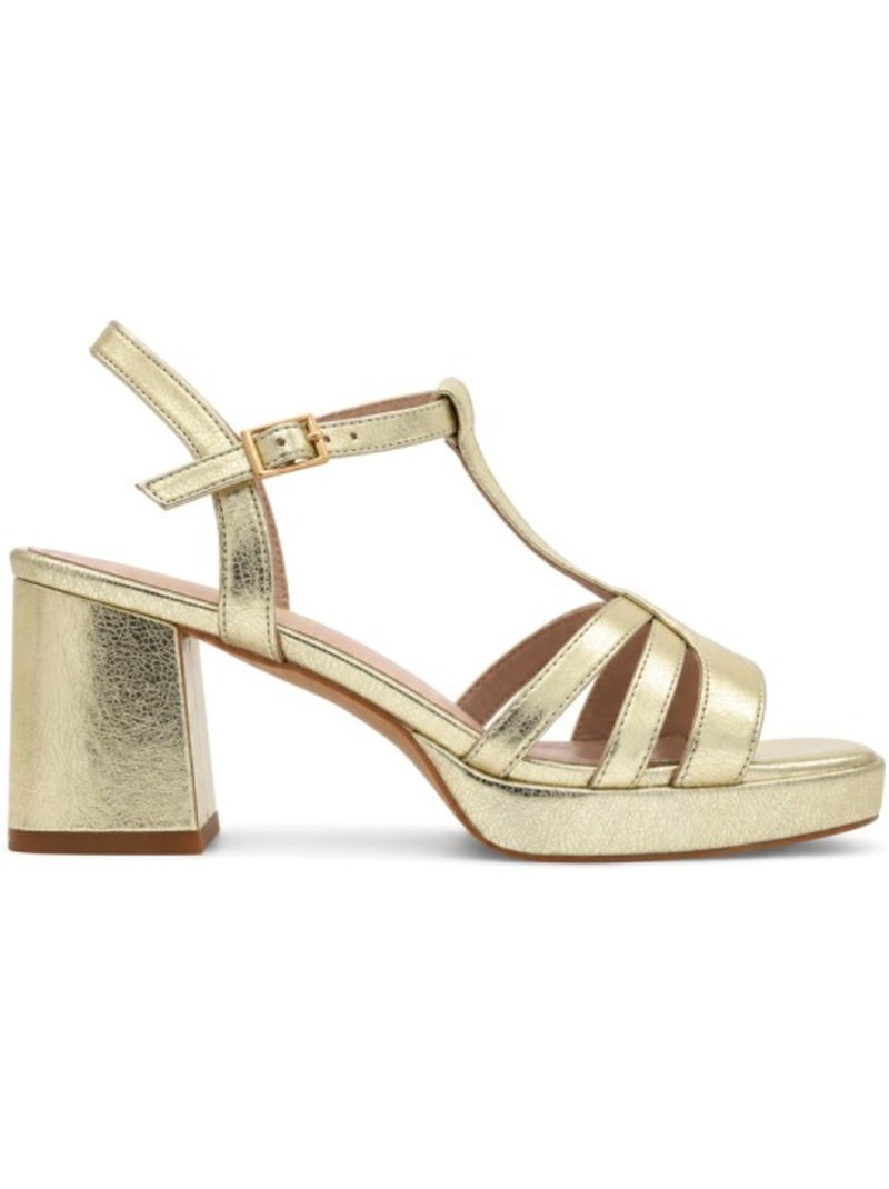 Sandalia casual sintetico montevita Dorado/Oro - Kiabi