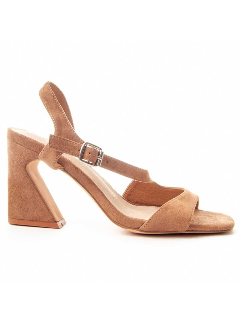 Sandalia Casual Sintetico Montevita Marrón - Kiabi