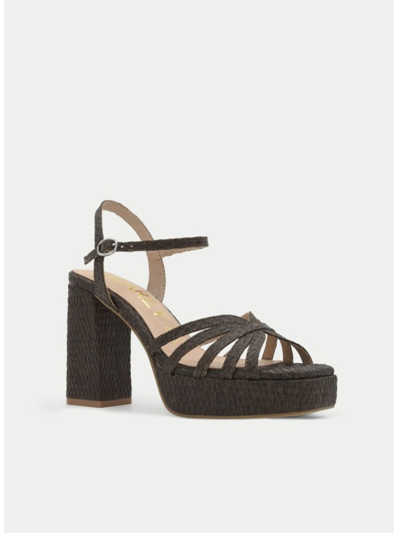 Sandalia Casual Sintetico Montevita Marrón - Kiabi