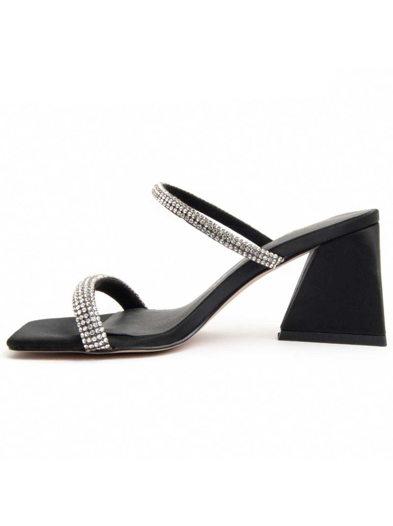Sandalia Casual Sintetico Montevita Negro - Kiabi