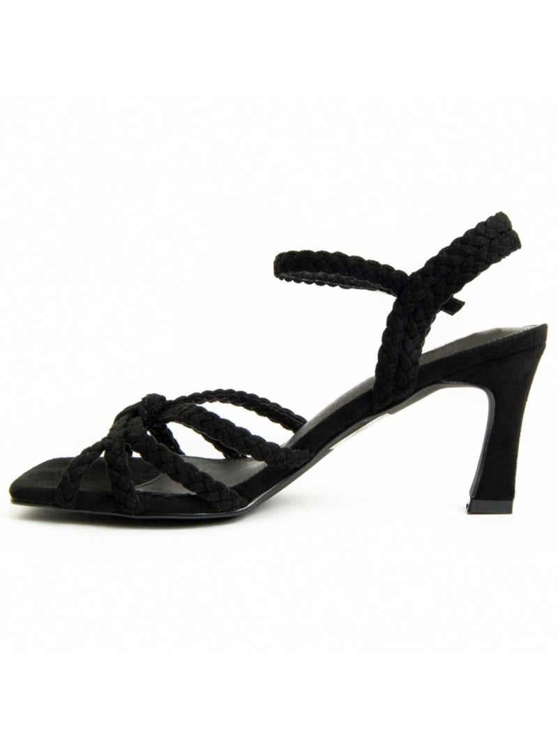 Sandalia Casual Sintetico Montevita Negro - Kiabi