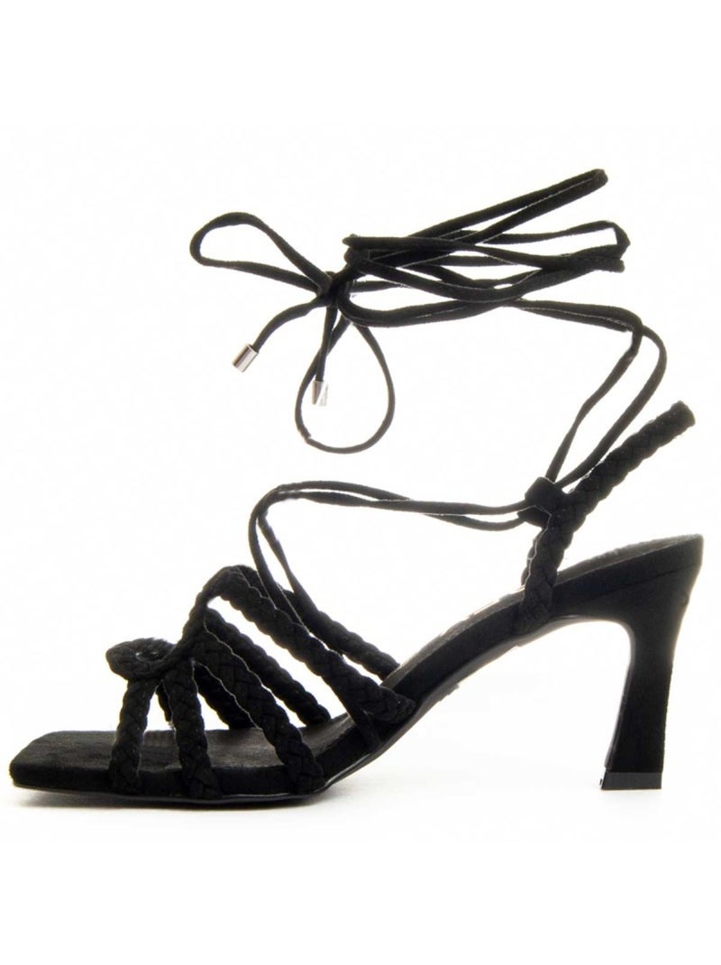 Sandalia Casual Sintetico Montevita Negro - Kiabi