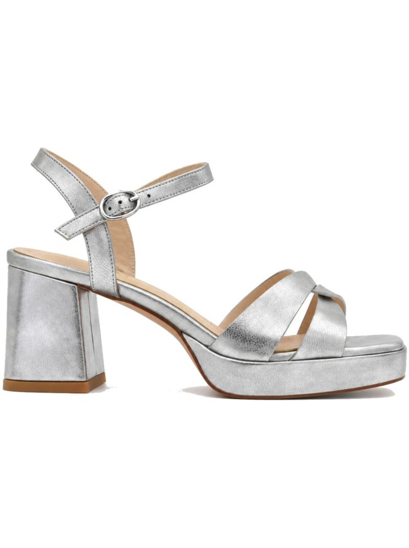 Sandalia casual sintetico montevita Plata - Kiabi