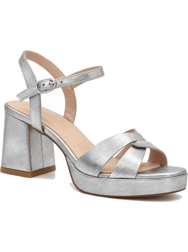 Sandalia casual sintetico montevita Plata - Kiabi