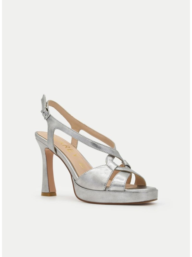 Sandalia Casual Sintetico Montevita Plata - Kiabi