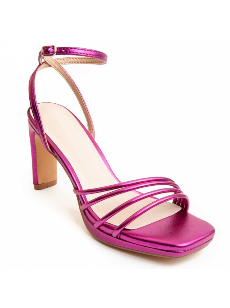 Sandalia Casual Sintetico Montevita Rosa - Kiabi
