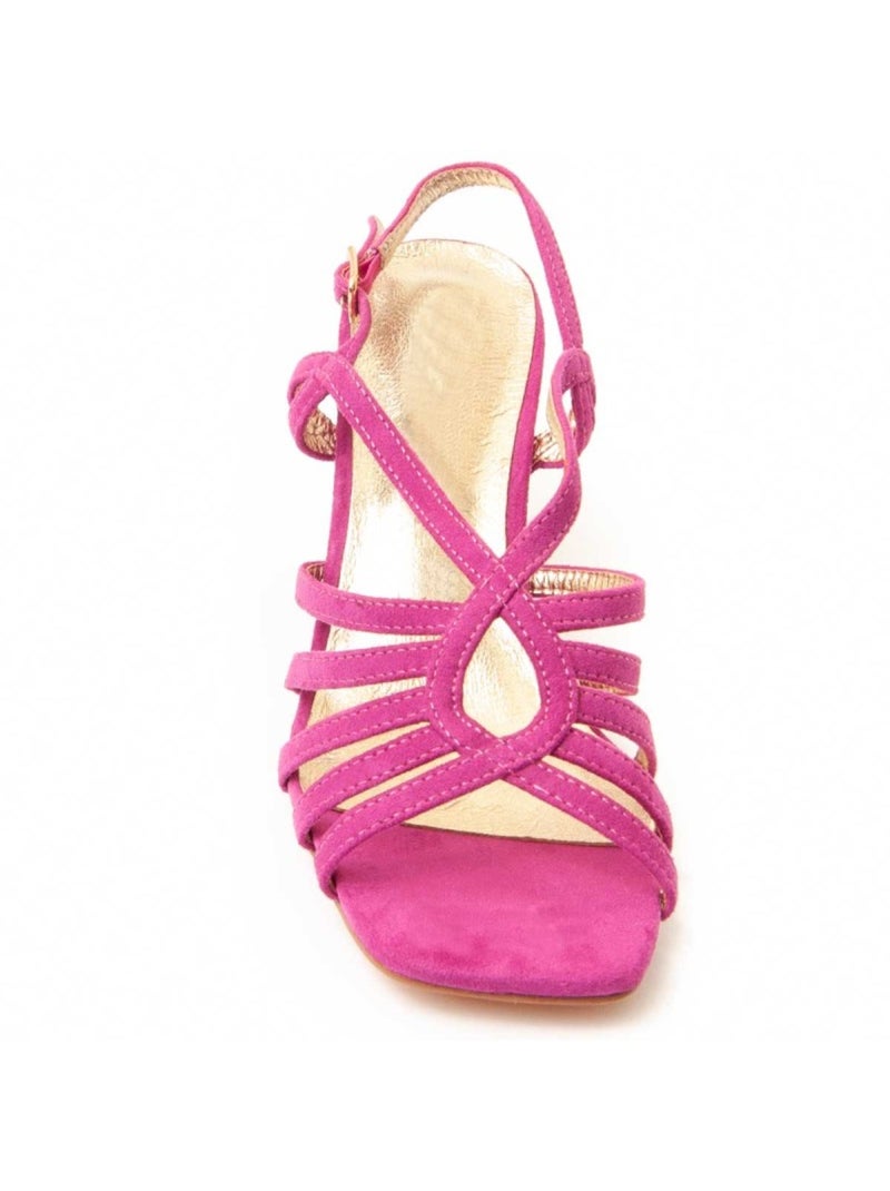 Sandalia Casual Sintetico Montevita Rosa - Kiabi