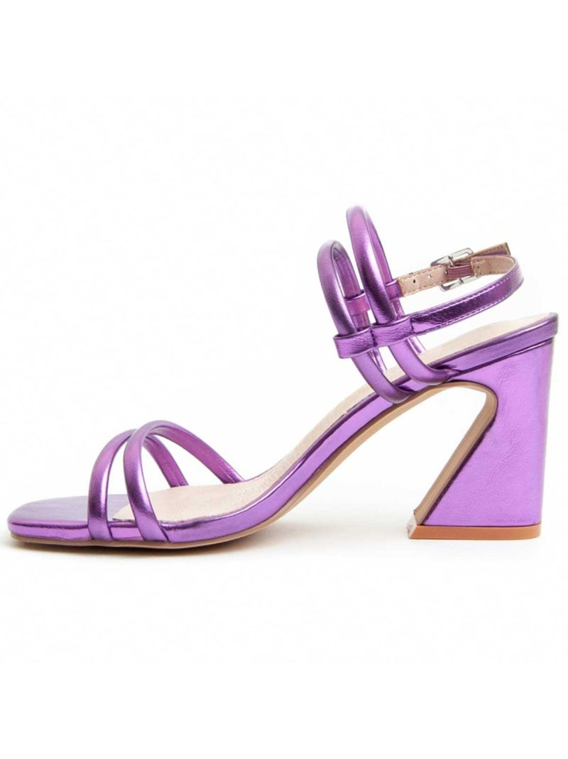 Sandalia Casual Sintetico Montevita Violeta - Kiabi