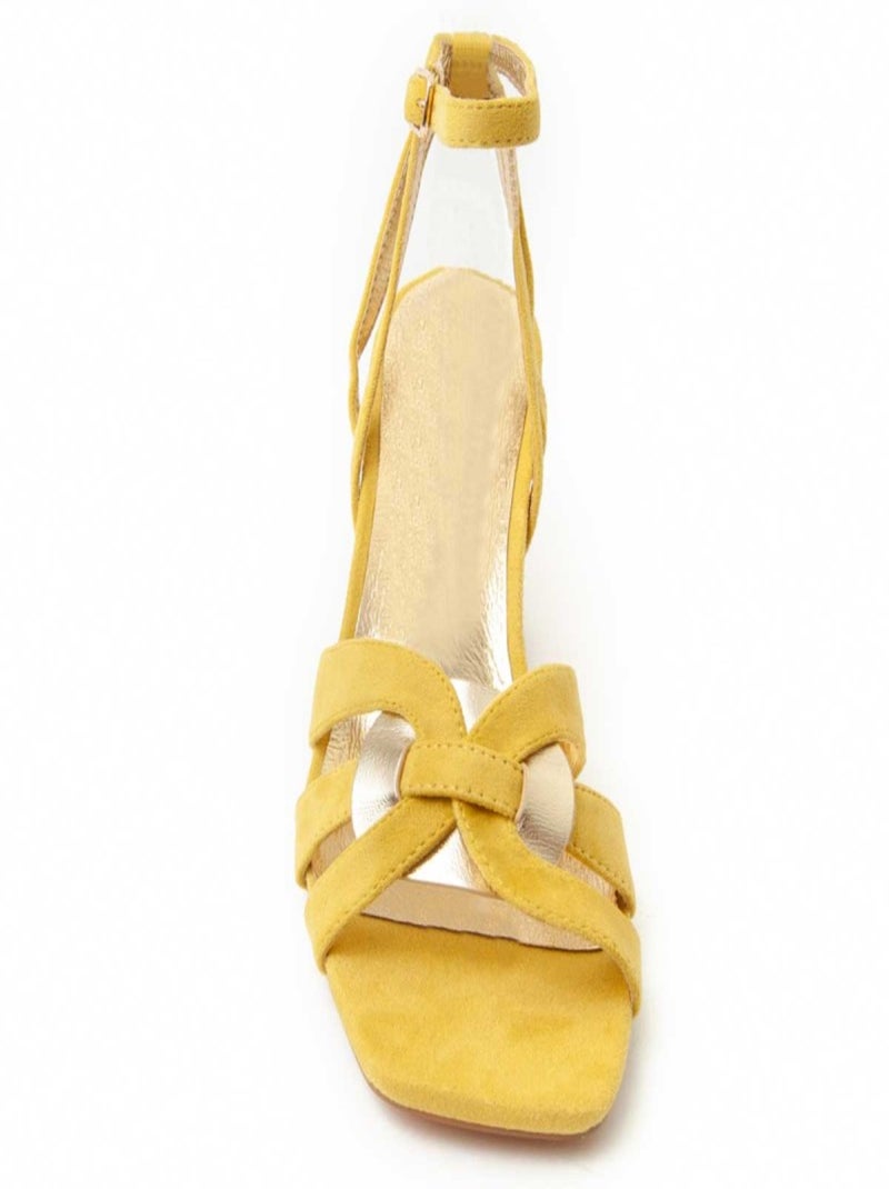 Sandalia Casual Terciopelo Montevita Verde - Kiabi