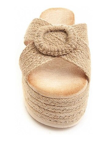 Sandalia Cómoda De Cuña Para Mujer. Montevita Cusand