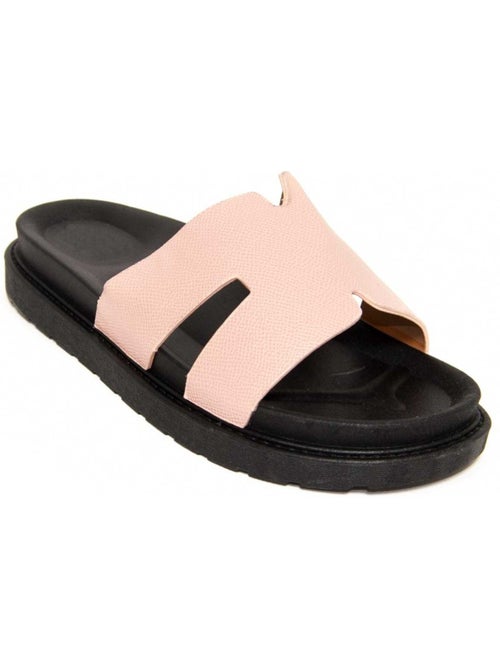 Sandalia Cómoda De Cuña Para Mujer.  Montevita PLABLASAN - Kiabi