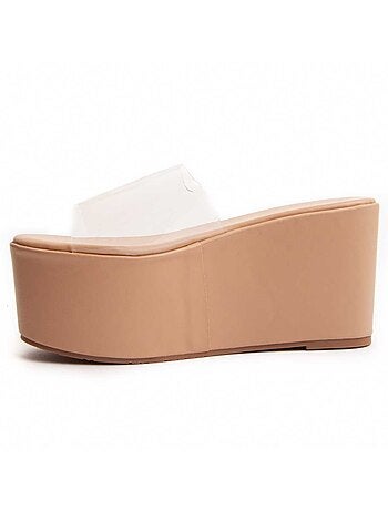 Sandalia Cómoda Para Mujer. Montevita Platero