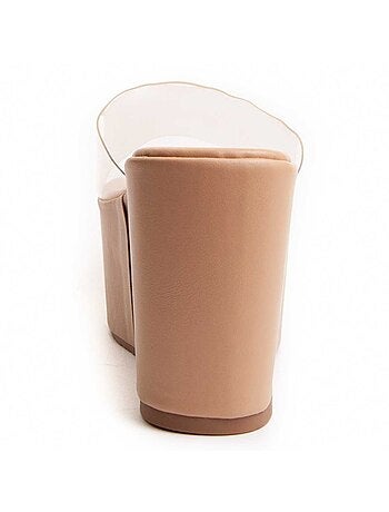 Sandalia Cómoda Para Mujer. Montevita Platero