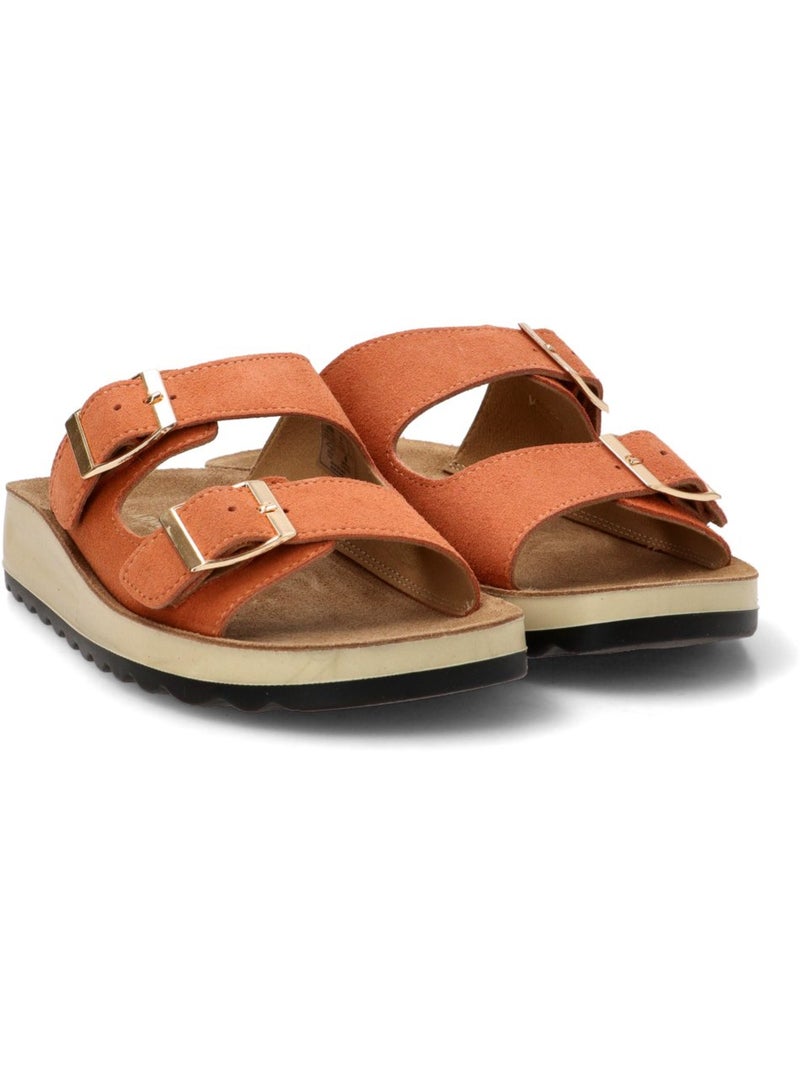 Sandalia Cómodas Mujer Suela Plana - Armony Coral - Kiabi