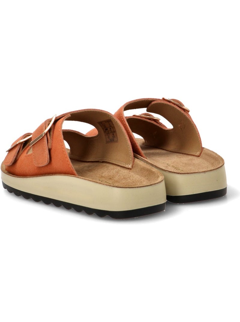 Sandalia Cómodas Mujer Suela Plana - Armony Coral - Kiabi